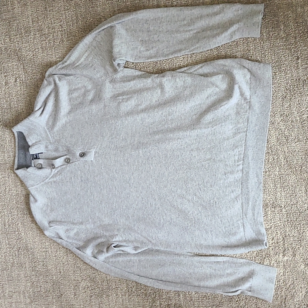 Express Quarter Button Sweater - image 1